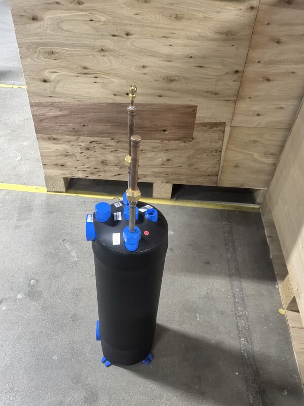 Gimleo Τιτάνιο TA1 Εσωτερικό Υλικό Σωλήνα Τιτανίου Εναλλάκτης Θερμότητας MHTA-1.5(NZ) Αυτόματος Συμπυκνωτής Ή Εξατμιστής Κατασκευασμένος για Θερμική Απόδοση