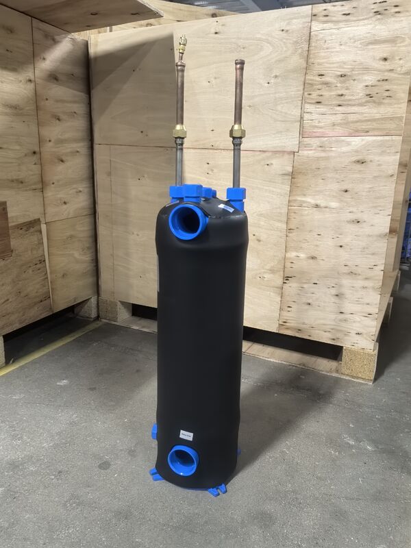 Gimleo Titanium TA1 Εσωτερικό υλικό νεύρου Θερμοανταλλάκτη τιτανίου MHTA-0.75 ((NZ) Ταχύτητα ροής υγρού 0,5m3h Διαρκής ανθεκτικός στη διάβρωση Λύση μεταφοράς θερμότητας