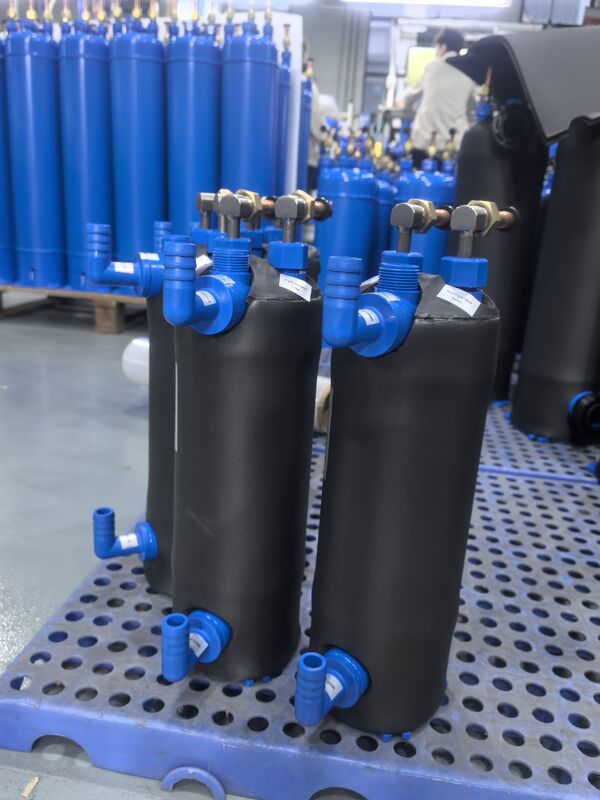 Εναλλακτής θερμότητας θαλάσσιου νερού MHTA-1 σχεδιασμένος ως συμπυκνωτής ή εξατμιστής για ψύξη σε βιομηχανικές και θαλάσσιες εγκαταστάσεις