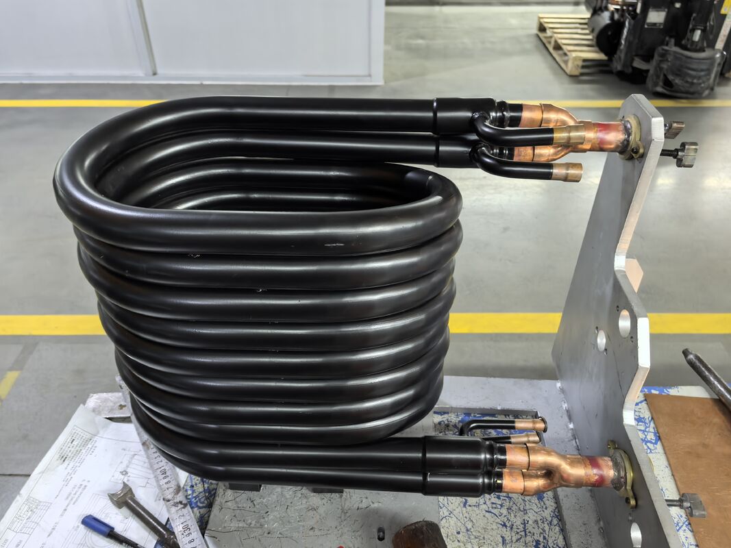 1 έως 10 μέτρα μήκος σωλήνα θερμότητας αντλία συμπυκνωτή με ανθεκτικό πάχος πλάκας 4 mm κατάλληλο για βιομηχανική ανταλλαγή θερμότητας