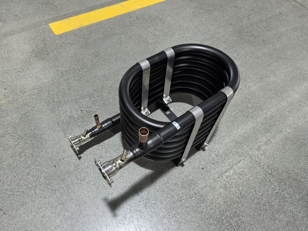 R22 R134a R407c R410a Θερμομικρατήρας θερμού νερού τύπου ψυκτικού με πάχος πλάκας 25 έως 3 mm Ανθεκτική κατασκευή