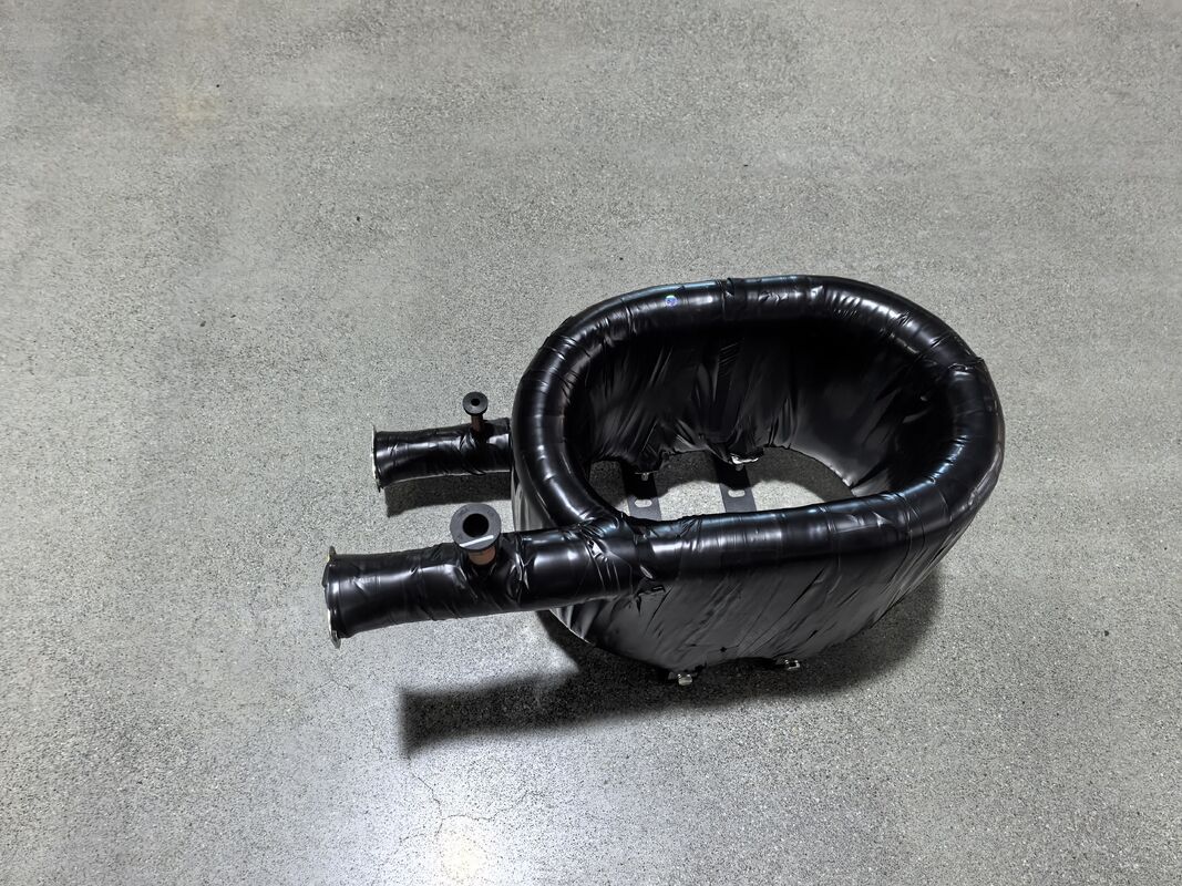 Θερμαντική ισχύς 6 έως 300 kW Ανταλλάκτης θερμότητας ζεστού νερού Σκουπίδας από ανοξείδωτο χάλυβα Τύπος χαλκού Ανθεκτικός εξοπλισμός μεταφοράς θερμότητας