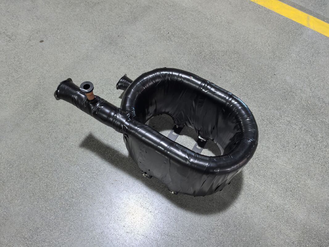 Δυνατότητα θέρμανσης 6 έως 300 kW Κοαξιακός εναλλάκτης θερμότητας σωλήνας σε δομή σωλήνα μέγιστη πίεση εργασίας ψυκτικό 52bar λύση μεταφοράς θερμότητας