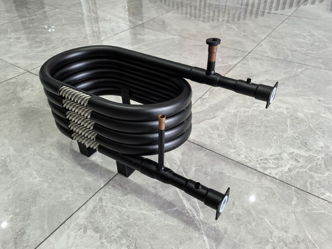 Υψόμετρος mm 120 έως 1000 Κοαξιακός εναλλάκτης θερμότητας σωλήνας σε σωλήνα εναλλάκτης θερμότητας μέγιστη εργασιακή πίεση 5,0MPa Ιδανικό για ψύξη διαδικασίας