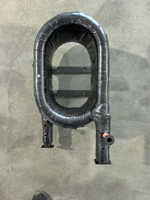 Θερμική χωρητικότητα 6 έως 300kw Κοαξιακός εναλλάκτης θερμότητας Πίεση πλάτης νερού 1.0Mpa Λιμένα φόρτωσης Λιμένα Shunde ή προσαρμοσμένα μοντέλα