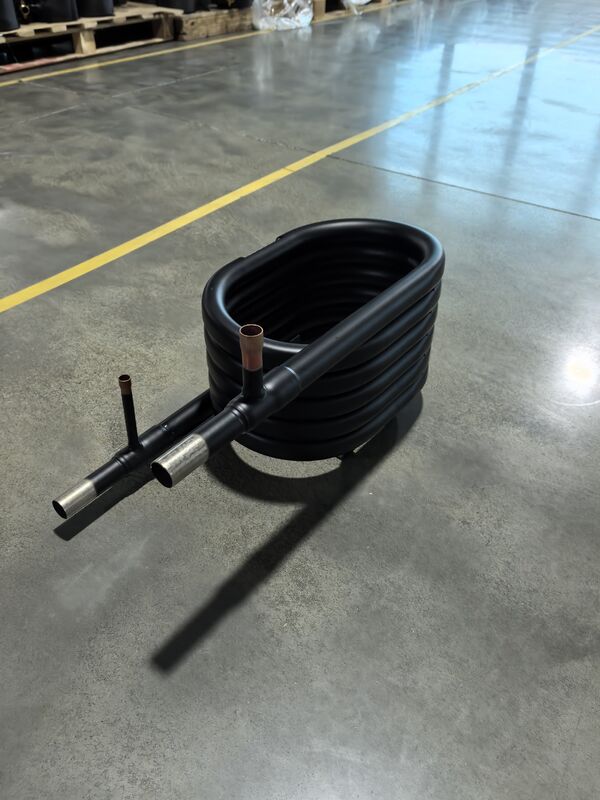 Ατσάλινο κοαξιακό εναλλάκτη θερμότητας με πλάτη πίεση νερού 1,0Mpa και προσαρμόσιμη έξοδος ψυκτικού για συστήματα HVAC