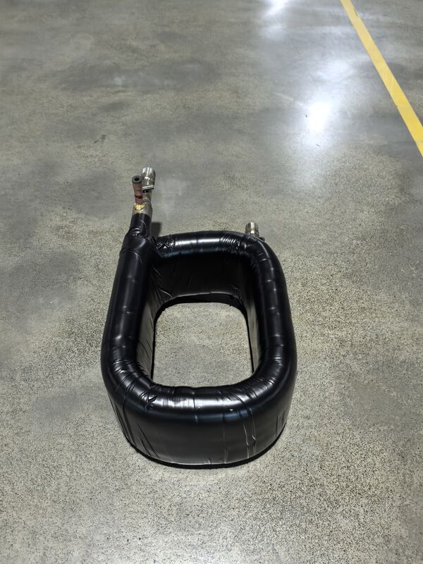 38mm and 63mm Pipe Diameter Coaxial Heat Exchanger for Refrigerant R32 Ensuring Effective Heat Transfer