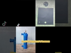 περιτύλιγμα από αφρό για εναλλάκτη θερμότητας από τιτάνιο